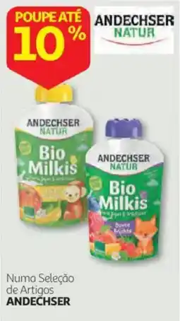Auchan Andechser Natur Bio Milkis promoção