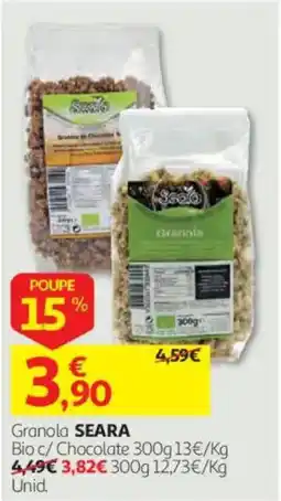 Auchan Granola seara promoção