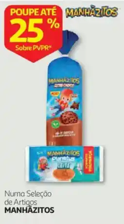 Auchan Manhazitos com chocolate promoção