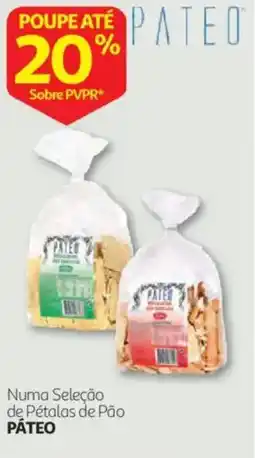 Auchan Pétalas de pão páteo promoção