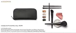 Mary Kay Coleção de Pincéis Mary Kay promoção