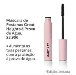 Mary Kay Máscara de Pestanas Great Heights à Prova de Água promoção