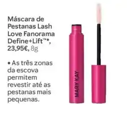 Mary Kay Máscara de pestanas lash love fanorama define+lift promoção