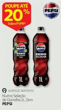 Auchan Pepsi zero açúcar promoção