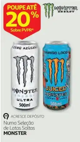 Auchan Monster energy ultra promoção