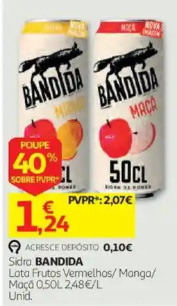 Auchan Sidra BANDIDA promoção