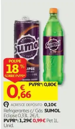 Auchan Sumol Eclipse promoção