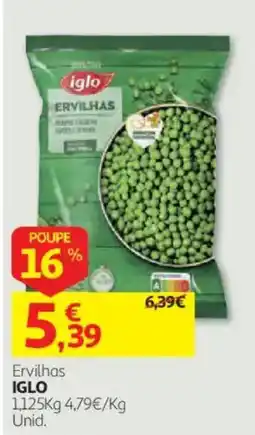 Auchan Ervilhas iglo promoção