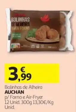 Auchan Bolinhas de alheira auchan promoção