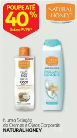 Auchan Natural honey óleo go corpo coco promoção