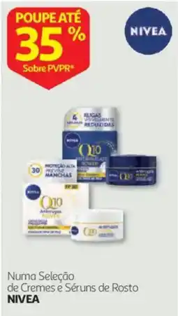 Auchan Numa Seleção de Cremes e Séruns de Rosto NIVEA promoção