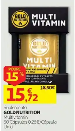 Auchan Suplemento Goldnutrition Multivitamin promoção