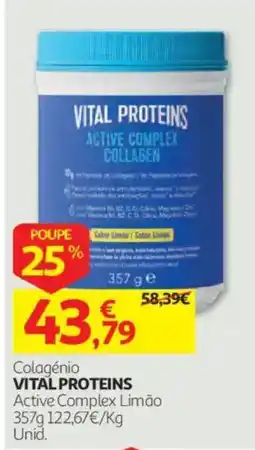 Auchan Colagênio vital proteins active complex limão promoção