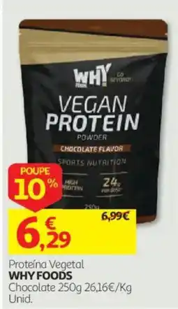 Auchan Proteína Vegetal Why Foods promoção