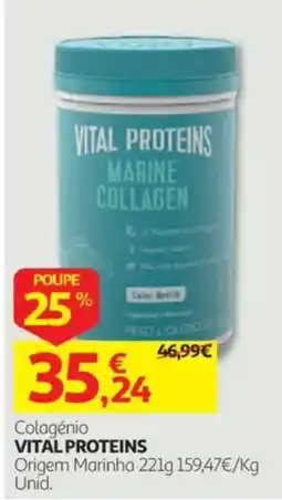 Auchan colagênio vital proteins promoção