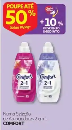 Auchan Amaciadores 2 em 1 Comfort promoção