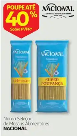 Auchan Massas Alimentares Nacional promoção