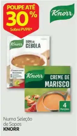 Auchan Sopa de cebola knorr promoção