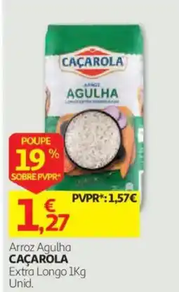 Auchan arroz agulha caçarola promoção
