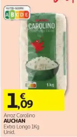 Auchan Arroz Carolino Auchan promoção