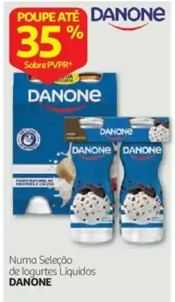 Auchan Numa Seleção de logurtes Líquidos Danone promoção