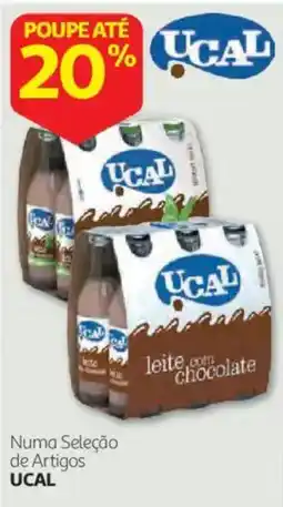 Auchan leite com chocolate ucal promoção