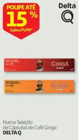 Auchan Cápsulas de Café Ginga Delta Q promoção