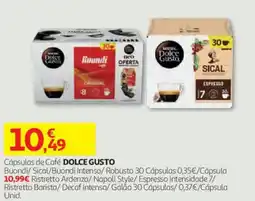Auchan Cápsulas de Café Dolce Gusto promoção