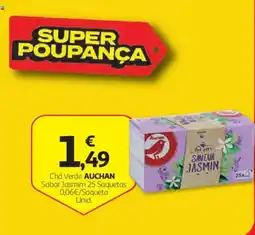 Auchan Chá Verde Auchan promoção