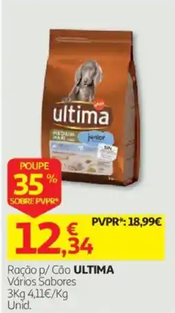 Auchan Ração p/ Cão ultima promoção