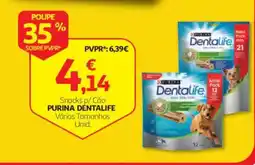 Auchan Snacks p/ Cão Purina Dentalife promoção