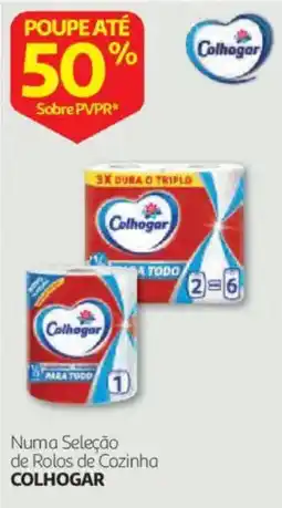 Auchan rolos de cozinha colhogar promoção