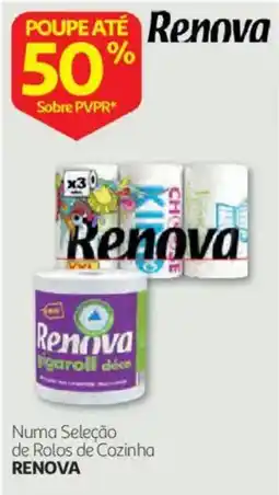 Auchan Renova rolo de cozinha promoção