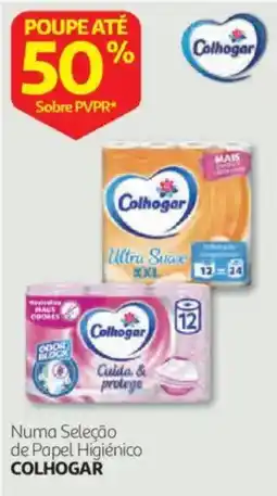 Auchan Papel Higiênico Colhogar promoção