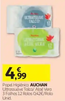 Auchan Papel Higiênico Auchan promoção