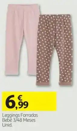 Auchan Leggings Forradas promoção