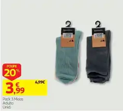 Auchan Inextenso Meias Adulto Unid. promoção