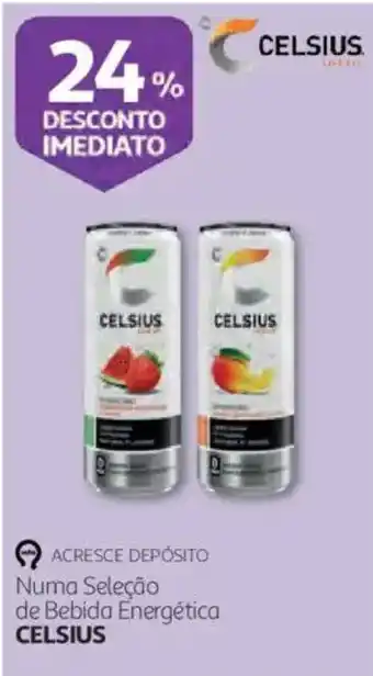 Auchan Bebida Energética Celsius promoção