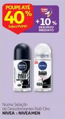 Auchan desodorantes roll-ons nivea e nivea men promoção
