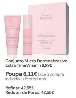 Mary Kay Conjunto Micro Dermoabrasivo Extra TimeWise promoção
