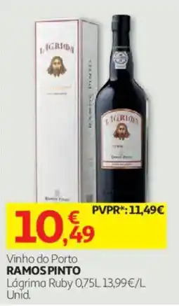 Auchan Vinho do Porto Ramos Pinto promoção