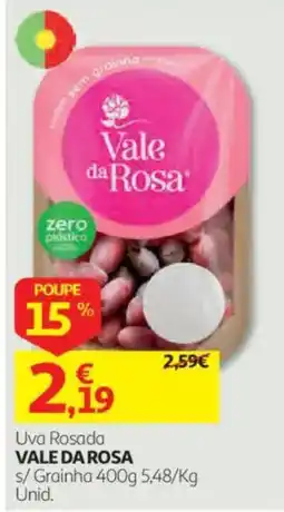 Auchan Uva Rosada Vale Da Rosa promoção