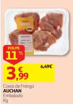 Auchan Coxas de frango auchan promoção