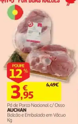 Auchan Pá de Porco Nacional c/ Osso Auchan promoção