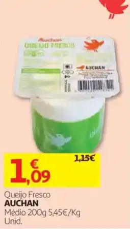 Auchan Queijo Fresco Auchan promoção