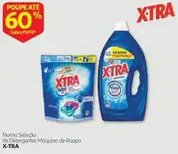 Auchan X-tra detergente máquina de roupa promoção