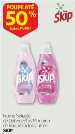 Auchan Detergente Máquina de Roupa Ciclos Curtos Skip promoção