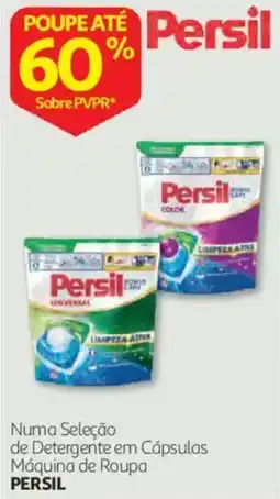 Auchan Persil detergente em cápsulas máquina de roupa promoção