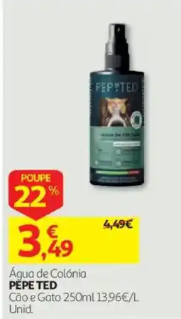 Auchan Água de Colónia Pepe Ted promoção