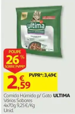 Auchan comida húmida p/ gato ultima promoção